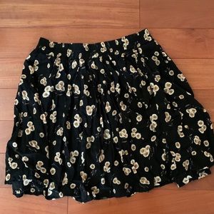 Brandy Melville floral skirt